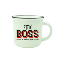 Cup-Puccino Mug “THE BOSS”