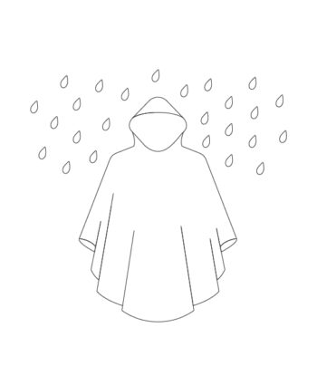 SOS Collecton “RAIN PONCHO”